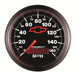 Autometer Speedometer 3-3/8in, 0-160 MPH, Elec. Programmable - Bowtie Black