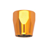 Russell Performance 2-Piece -10 AN Anodized Full Flow Swivel Hose End Sockets (Qty 2) - Orange