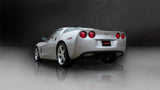 Corsa 07-08 Corvette 2.5in. Sport Series Cat-Back Dual Rear Exit with Twin 3.5in. BLK PVD Tips