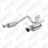 MBRP Armor Plus Cat-Back Exhaust; Street Version 11-14 Mustang GT