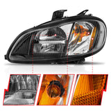 ANZO 2002-2014 Freightliner M2 LED Crystal Headlights (Pair)