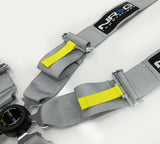 NRG SFI 16.1 5PT 3in. Seat Belt Harness / Cam Lock - Grey