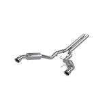MBRP Armor Lite Cat-Back Exhaust with H-Pipe; Street Version 15-17 Mustang GT
