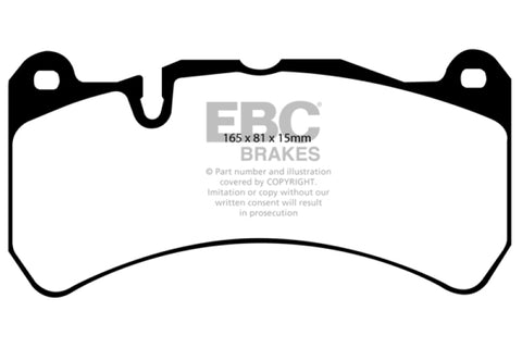 EBC 18-20 Subaru Impreza 2.5 Turbo STi Orangestuff Front Brake Pads