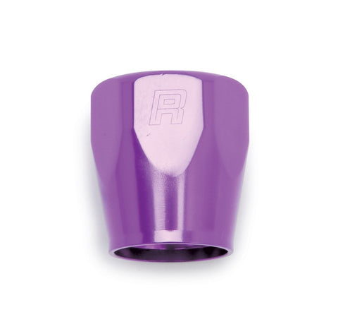 Russell Performance 2-Piece -8 AN Anodized Full Flow Swivel Hose End Sockets (Qty 2) - Purple