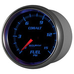 Autometer Cobalt 2-5/8in  Mechanical Fuel Pressure Gauge 0-15 PSI