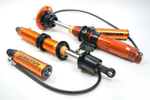 Moton 3-Way Motorsport Coilover BMW 3 Series E46 2 Degrees Camber w/ Front and Rear Street Springs