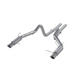MBRP Armor Plus Cat-Back Exhaust; Race Version 11-14 Mustang GT