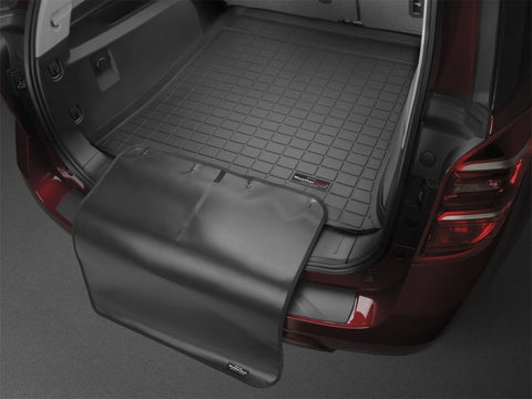 WeatherTech 2019+ Audi E-Tron Cargo Liner w/ Bumper Protector - Black (Behind 2nd Row)