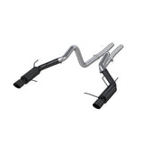 MBRP Armor BLK Cat-Back Exhaust; Race Version 11-14 Mustang GT