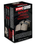 StopTech Sport Brake Pads w/Shims & Hardware - Rear