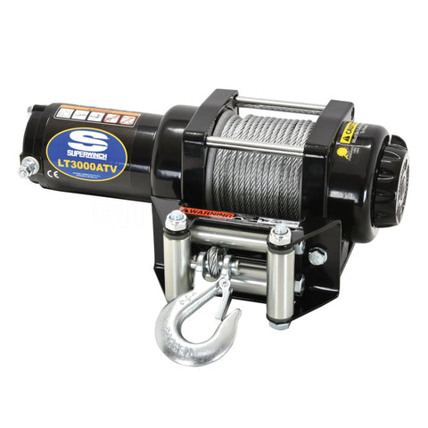 Superwinch 3000 LBS 12 VDC 3/16in x 50ft Steel Rope LT3000 Winch