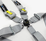 NRG SFI 16.1 5PT 3in. Seat Belt Harness / Cam Lock - Grey