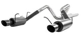 MBRP Armor BLK Cat-Back Exhaust; Street Version 11-14 Mustang GT