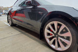 Rally Armor 17+ Tesla Model 3 UR Black Mud Flap w/ Blue Logo
