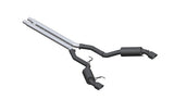MBRP Armor BLK Cat-Back Exhaust with H-Pipe; Street Version 15-17 Mustang GT