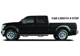 N-Fab Nerf Step 2019 Dodge RAM 2500/3500 Crew Cab All Beds Gas/Diesel - Gloss Black - 3in