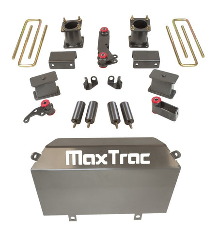 MaxTrac 07-18 Toyota Tundra 4WD Front & Rear Lift Kit - Component Box 3