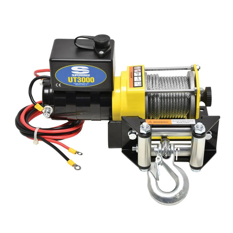 Superwinch 3000 LBS 12 VDC 3/16in x 40ft Steel Rope UT3000 Winch