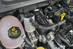 J&L 16-19 Ford Escape 1.5L EcoBoost Passenger Side Oil Separator 3.0 - Clear Anodized
