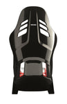 Recaro Podium (Large) CFK Carbon Fiber Left Hand Seat - Black Alcantara/Red Leather
