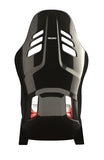 Recaro Podium (Large) CFK Carbon Fiber Left Hand Seat - Black Alcantara/Red Leather