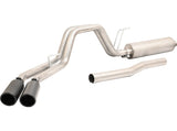 Gibson 20-21 Ford F250/F350 7.3L 3in Cat-Back Dual Sport Exhaust System Stainless - Black Elite