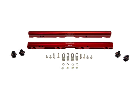 FAST Billet Fuel Rail Kit for LS1/LS6 LSX Intake Manifold - Red