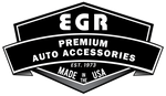 EGR 2018+ Jeep Wrangler Tape-On Window Visors - Set of 4 - Dark Smoke
