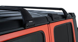 Rhino-Rack 07-22 Jeep Wrangler JK/JL 4 Door Hard Top Vortex SG 2 Bar Roof Rack - Black