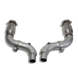 BBK 2015-23 Mustang GT 3 Short Mid Pipe Kit w Cats (Use LT Header P 1633/16330/16335/1856/18560)