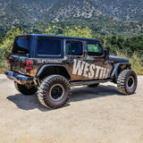 Westin 18-23 Jeep Wrangler JL Unlimited 4dr Rock Slider - Textured Black