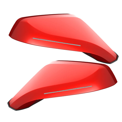 Oracle 10-15 Chevrolet Camaro Concept Side Mirrors - Victory Red (GCN)
