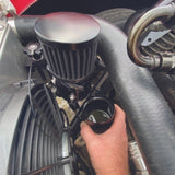 15-23 Mustang 2.3 Ecoboost Billet Dual Breather Tank UPR VTA Catch Can