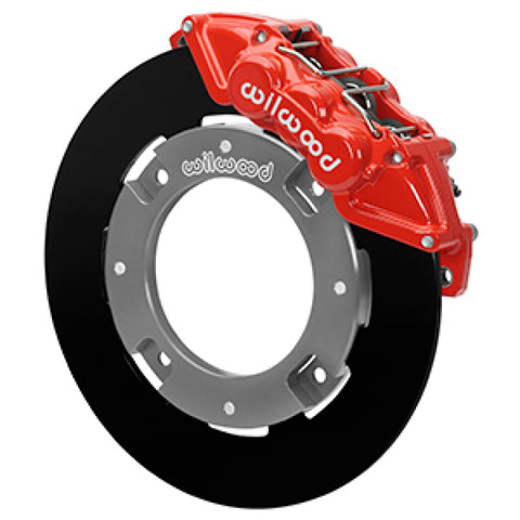 Wilwood 17-21 Can-Am X3RS Red Front Kit 11.25in - Undrilled Rotors