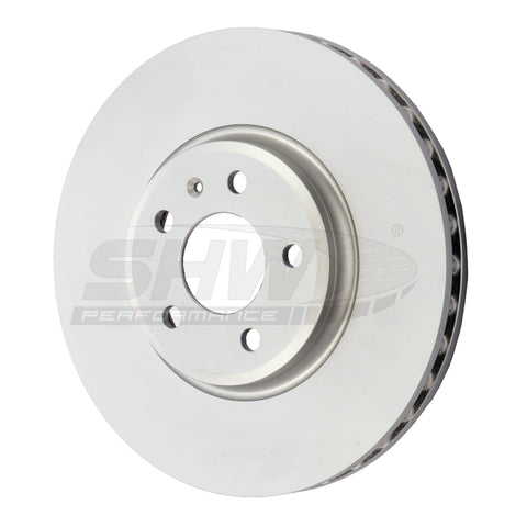 SHW 09-11 Audi A4 2.0L Front Smooth Monobloc Brake Rotor