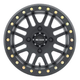 Method MR406 UTV Beadlock 14x8 / 4+4/-2mm Offset / 4x156 / 132mm CB Matte Black Wheel