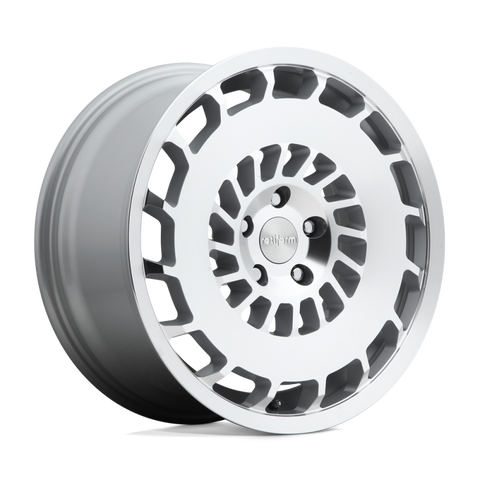 Rotiform R135 CCV Wheel 18x8.5 5x112 35 Offset - Gloss Silver Machined
