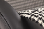 Recaro Classic Pole Position ABE Seat - Black Leather/Classic Checkered Fabric