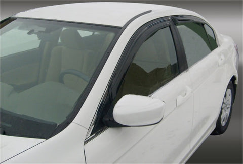 Stampede 2007-2011 Toyota Camry Tape-Onz Sidewind Deflector 4pc - Smoke