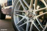Forgestar F358 22X10 X14 SD 6X135 ET30 BS6.7 Gloss Brushed Silver 87.1