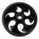Wehrli 01-16 Chevrolet 6.6L Duramax Twin CP3 Pulley Deep Offset - Black Anodized Finish