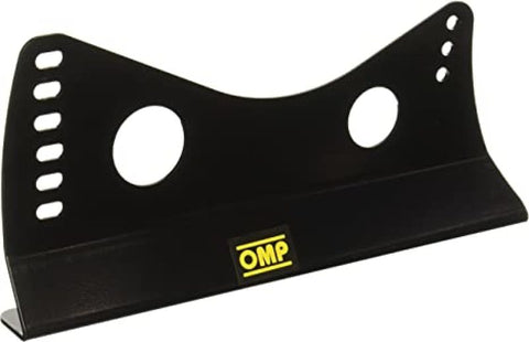 OMP Couple Of Seat Brackets With Lateral Attachments Steel Thick 3 mm Black