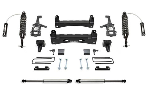 Fabtech 15-18 Ford F150 2WD 6in Perf. System w/DL 2.5 Resi Coilovers & Rear DL 2.25 Shocks