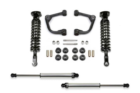 Fabtech 15-18 Ford F150 4WD 2in Uniball UCA System w/DL 2.5 Coilovers & Rear DL 2.25 Shocks