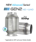 GESI G-Sport 6PK 400 CPSI EPA Approved 3in Inlet/Outlet GEN2 High Output Catalytic Conv Assembly