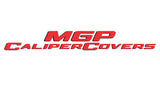 MGP 4 Caliper Covers Engraved Front & Rear MGP Black Finish Silver Char 2017 Buick Envision