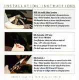 Oracle 10-15 Chevy Camaro Concept Sidemarker Set - Ghosted - Carbon Flash Metallic (GAR565)