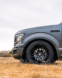 Forgestar F351 22X10 X14 SD 6X135 ET30 BS6.7 Gloss Black 87.1