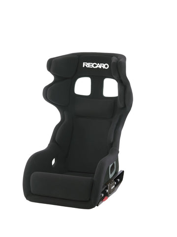Recaro P1300 GT LW Lightweight Seat - Black Velour/White Logo